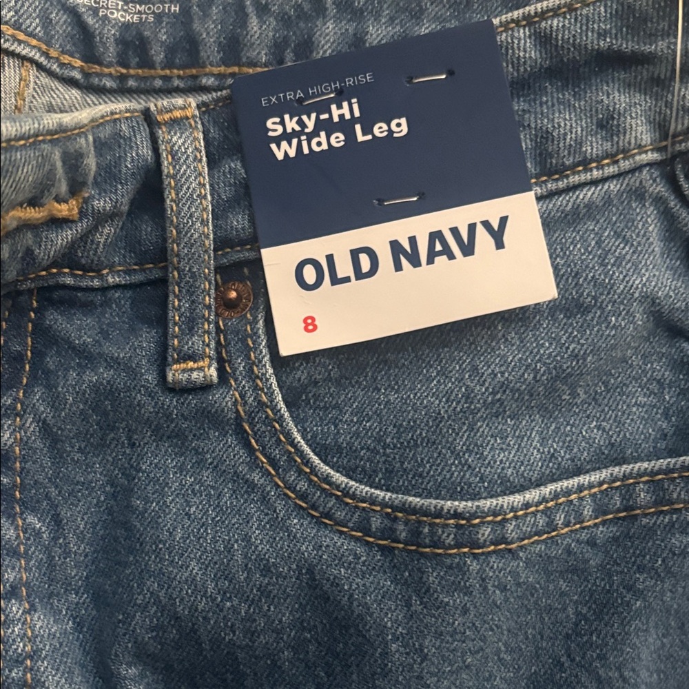 Old Navy High-Rise Blue Denim Jeans